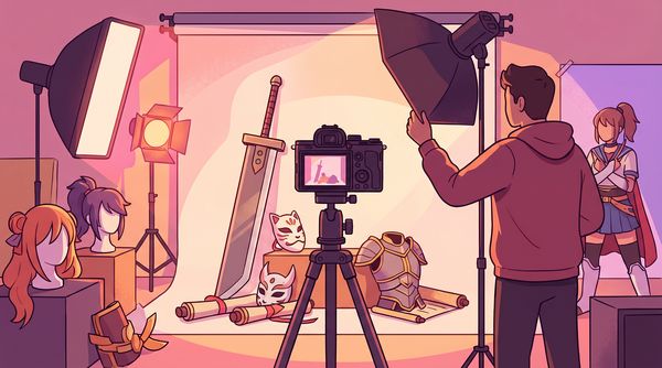 Cosplay摄影技巧视频教程 - 动漫角色拍摄全流程 - shthygs.cn